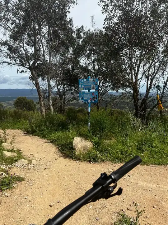 Stromlo Forest MTB Park MTB trail in ACT